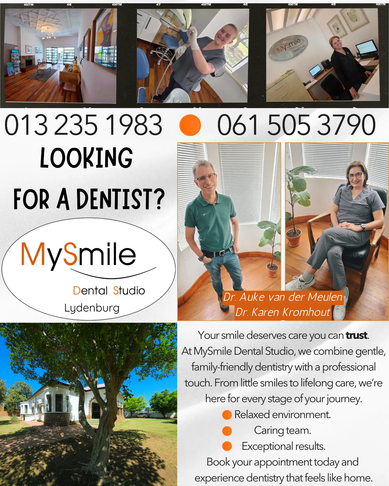 Meta ads for a dental practice for My Smile Lydenburg