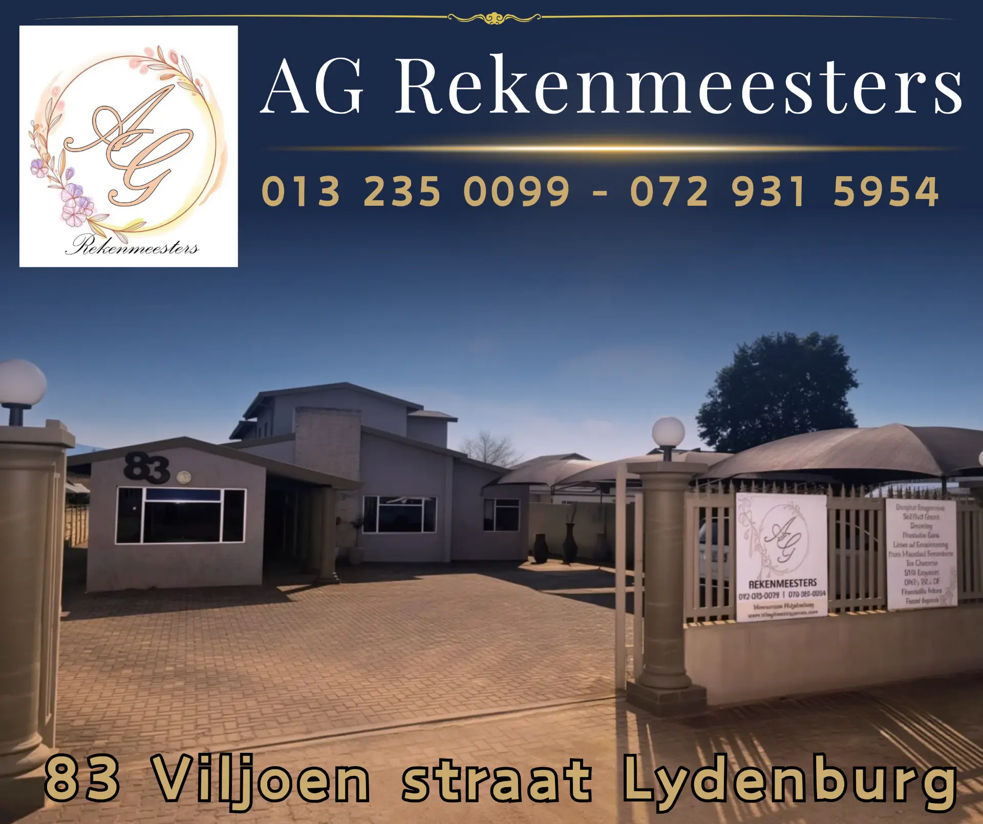 Brand and business image kit for AG Rekenmeesters