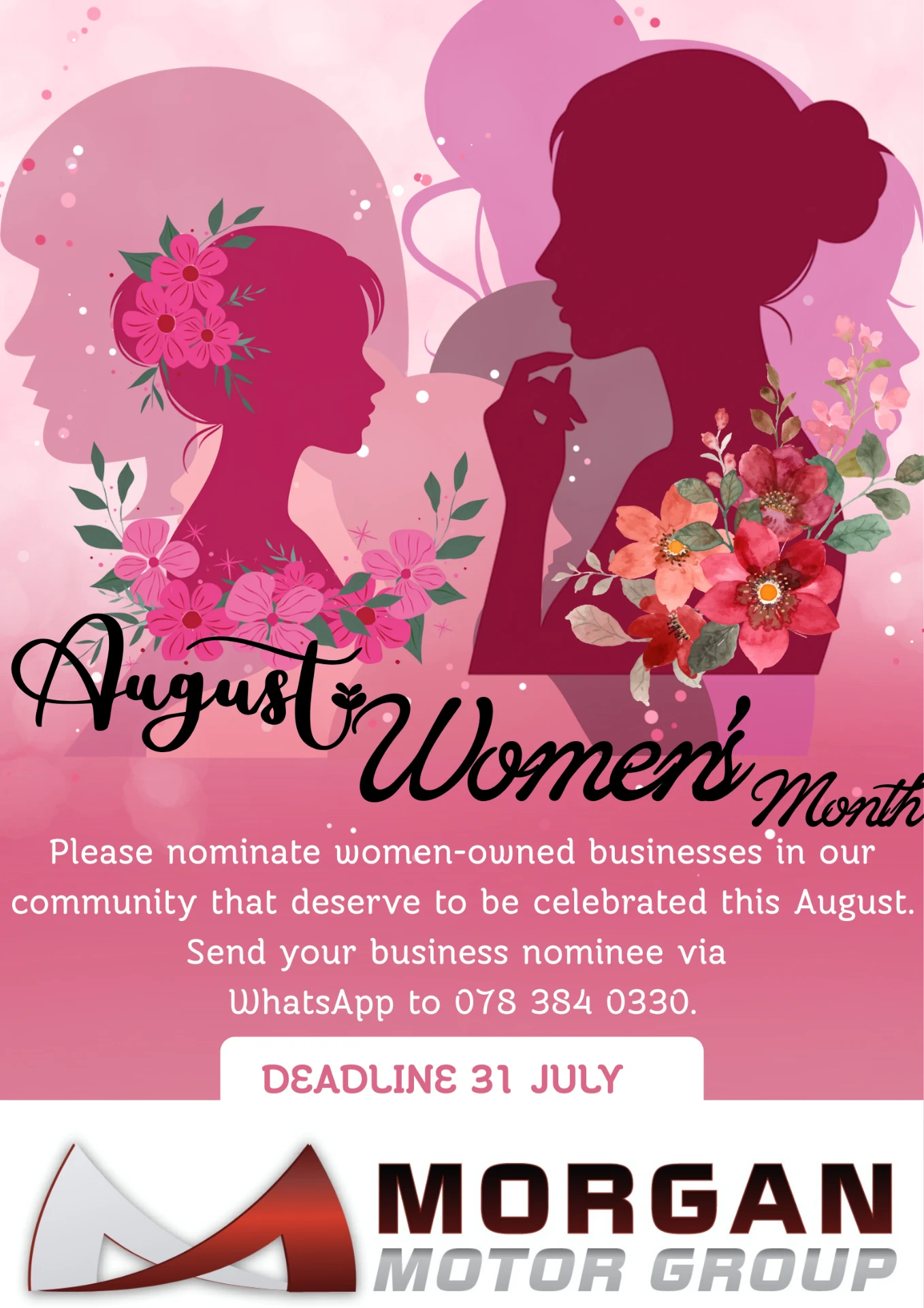 Women's Month campaign for Morgan Nissan Lydenburg